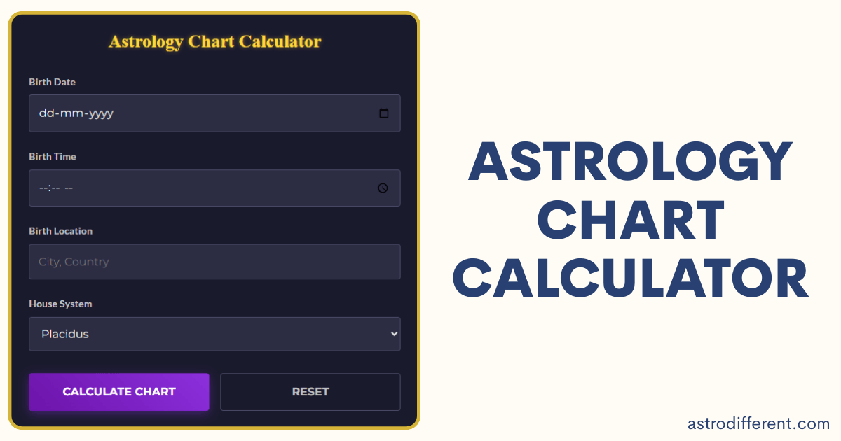 Astrology Chart Calculator