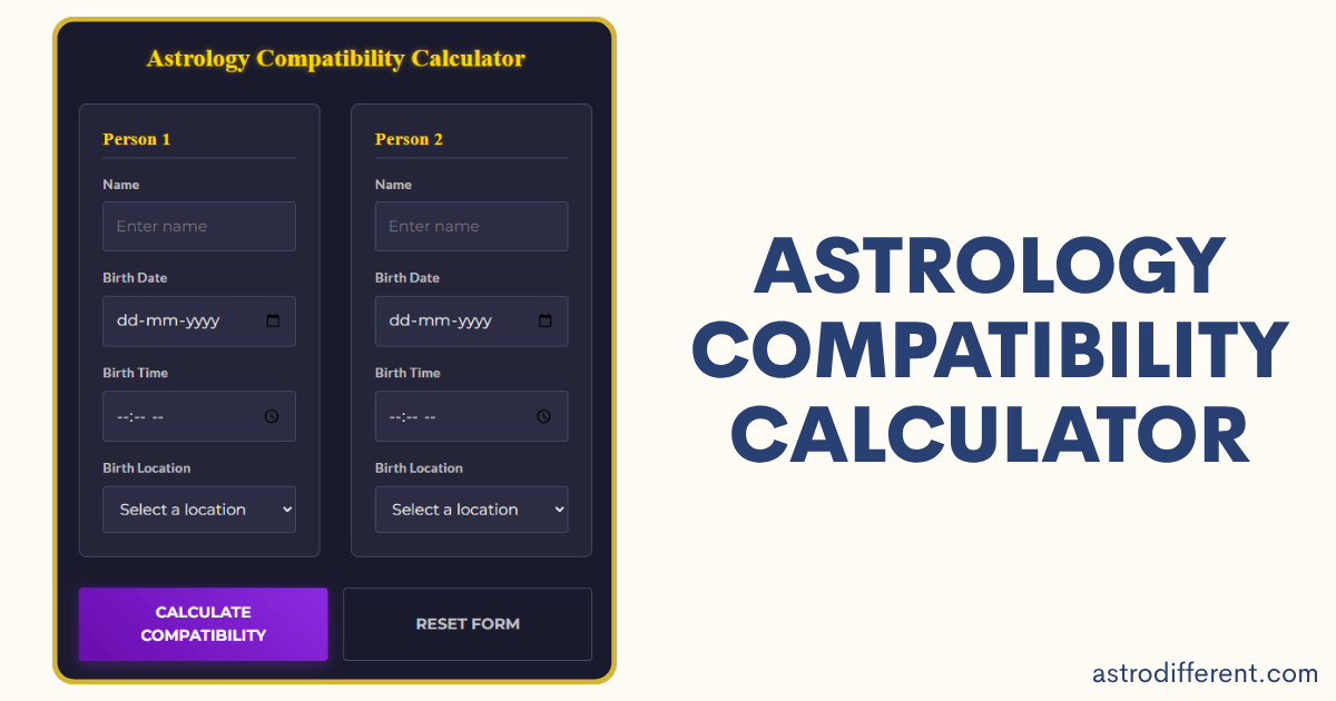 Astrology Compatibility Calculator