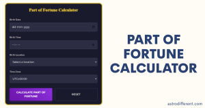 Part Of Fortune Calculator