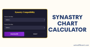 Synastry Chart Calculator