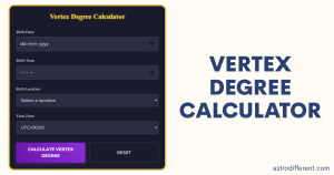 Vertex Degree Calculator