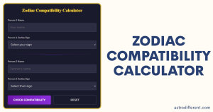 Zodiac Compatibility Calculator