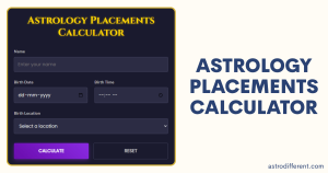 Astrology Placements Calculator