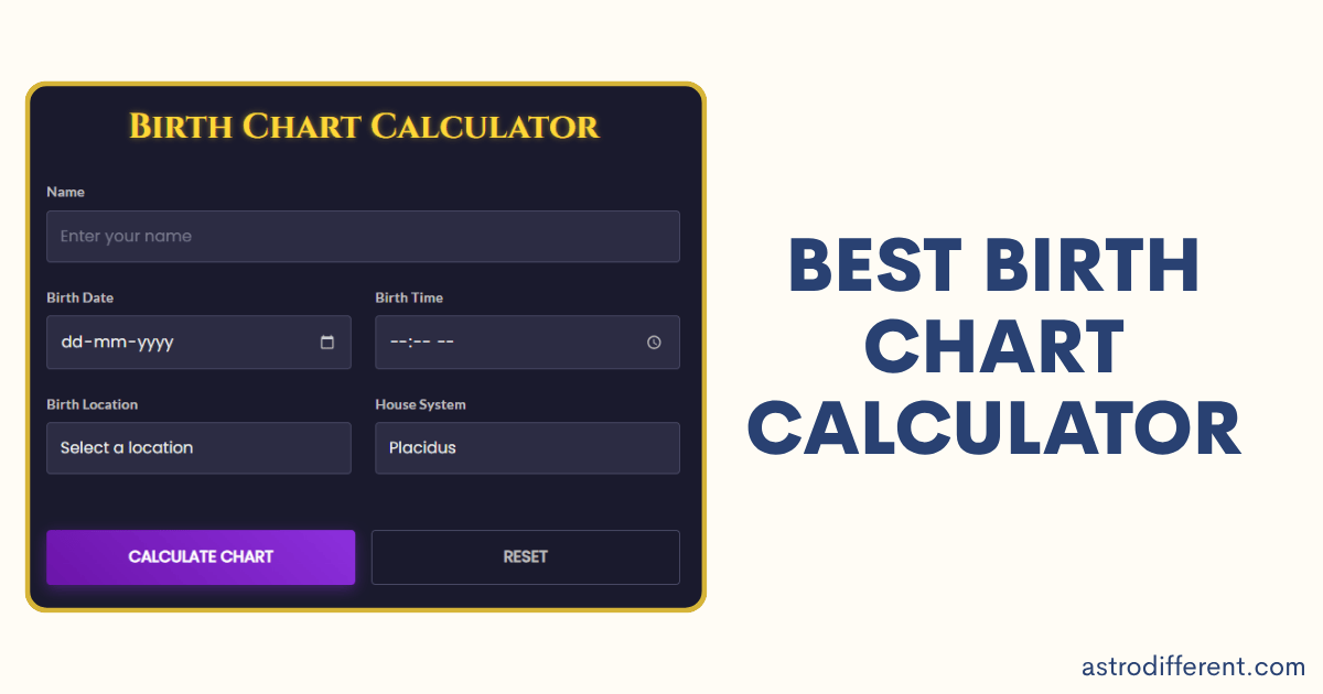 Best Birth Chart Calculator