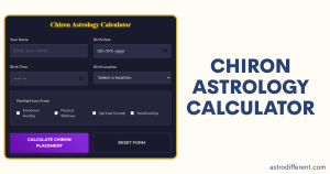 Chiron Astrology Calculator