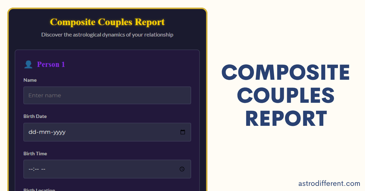 Composite Couples Report