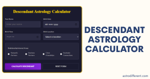 Descendant Astrology Calculator