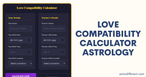 Love Compatibility Calculator Astrology
