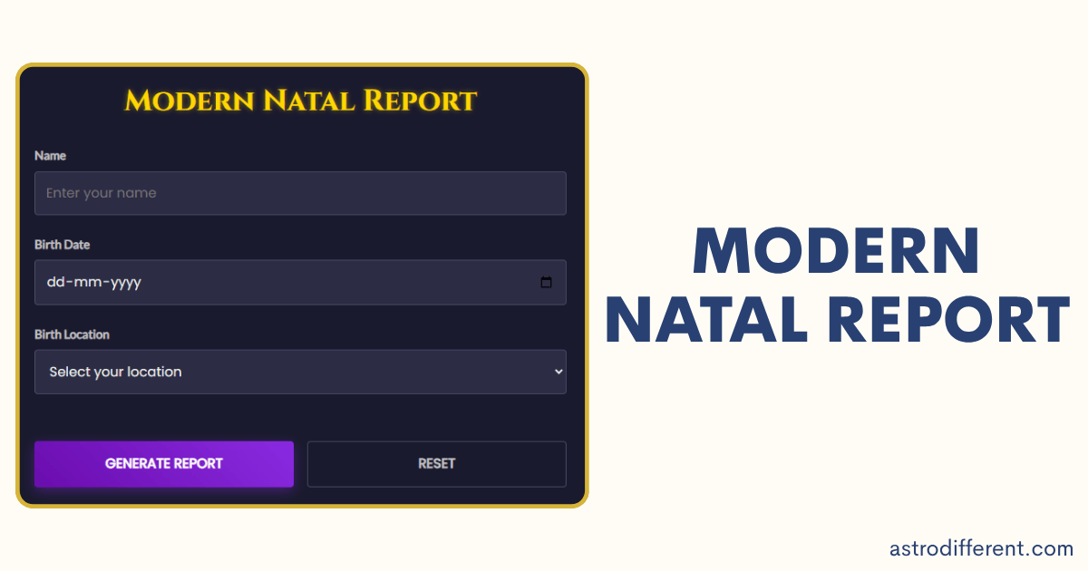 Modern Natal Report