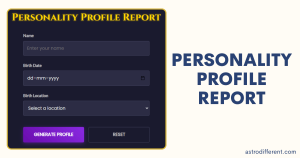Personality Profile Report