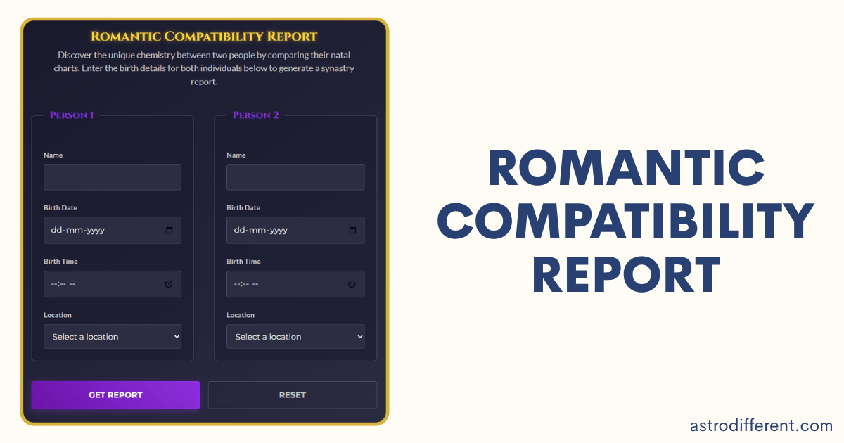 Romantic Compatibility Report