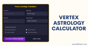 Vertex Astrology Calculator