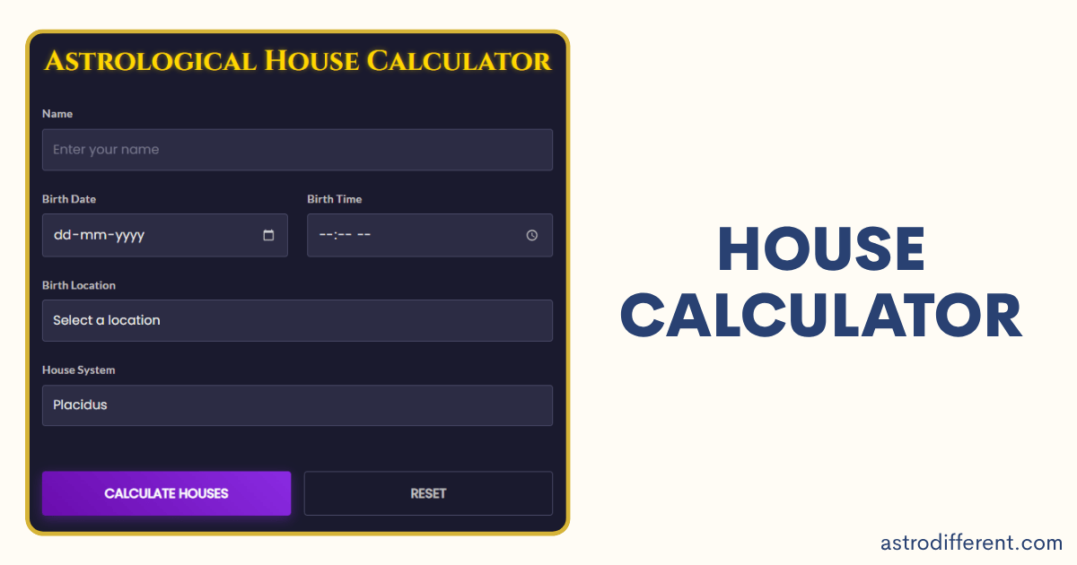 House Calculator