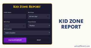 Kid Zone Report
