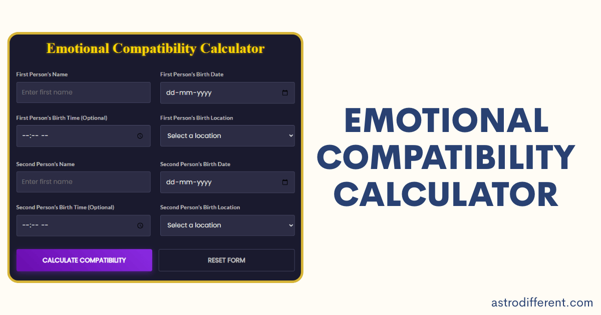 Emotional Compatibility Calculator