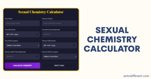 Sexual Chemistry Calculator