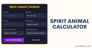 Spirit Animal Calculator