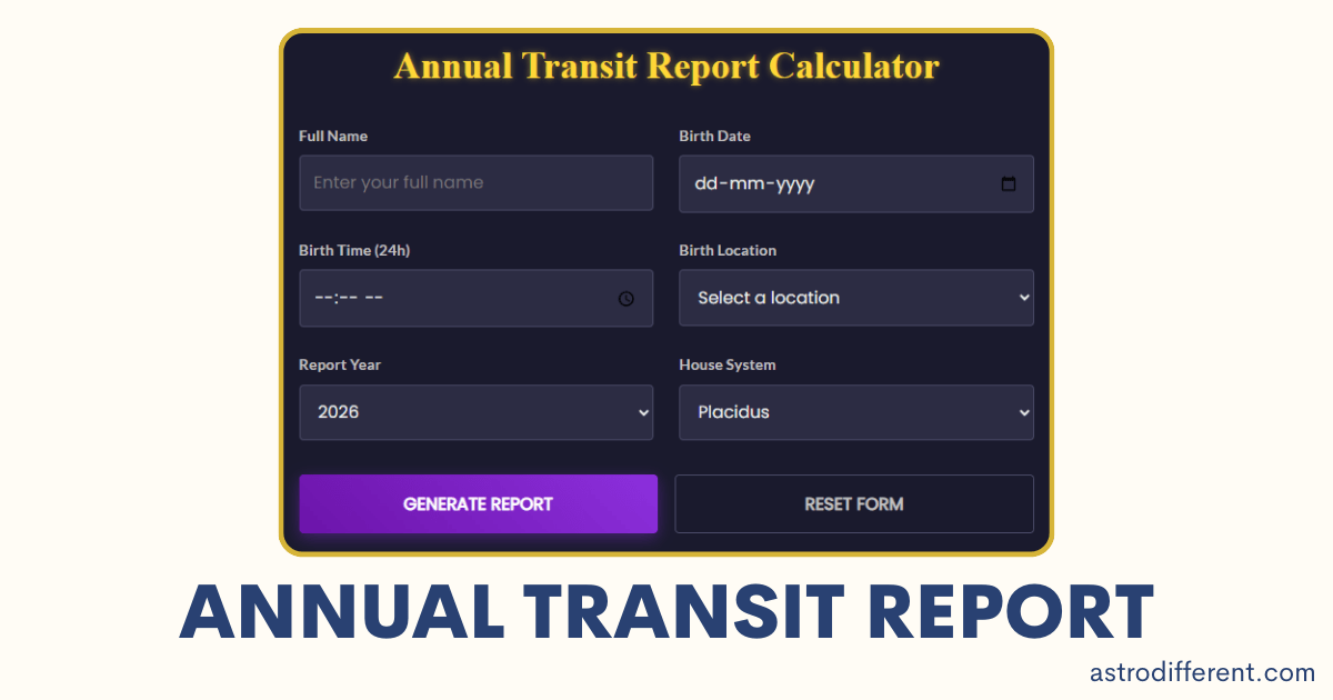 Annual Transit Report