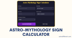 Astro Mythology Sign Calculator