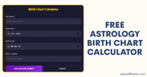 Free Astrology Birth Chart Calculator