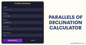 Parallels Of Declination Calculator