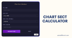 Chart Sect Calculator