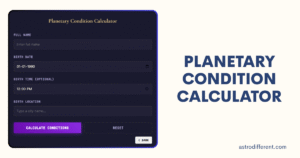 Planetary Condition Calculator