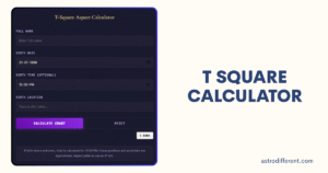 T Square Calculator